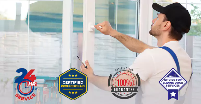 Balcony Glass Door Repair Near Me in Tamarac