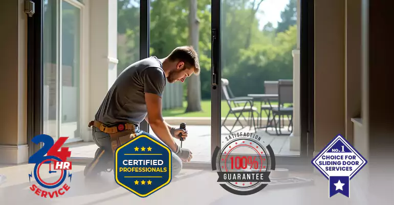 Sliding Door Strike Plate Repair in Tamarac