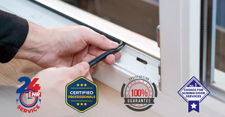 Sliding Glass Door Track Repair and Cost Estimate in Tamarac