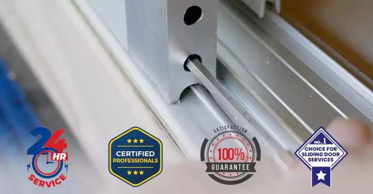 Andersen Sliding Glass Door Track Replacement in Tamarac