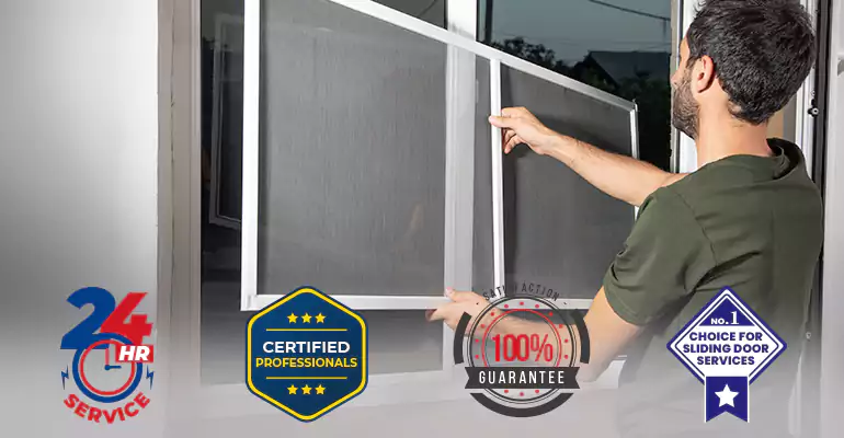 Sliding Screen Door Frame Repair in Tamarac