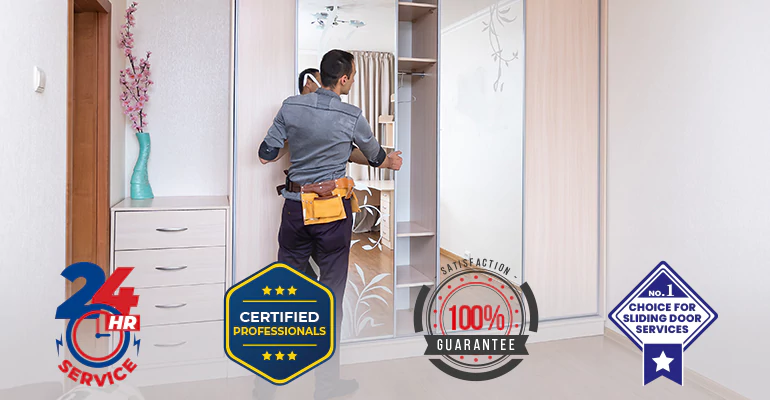 Sliding Closet Door Installation in Tamarac, FL
