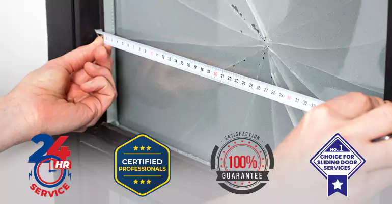 Residential Sliding Door Glass Repair in Tamarac