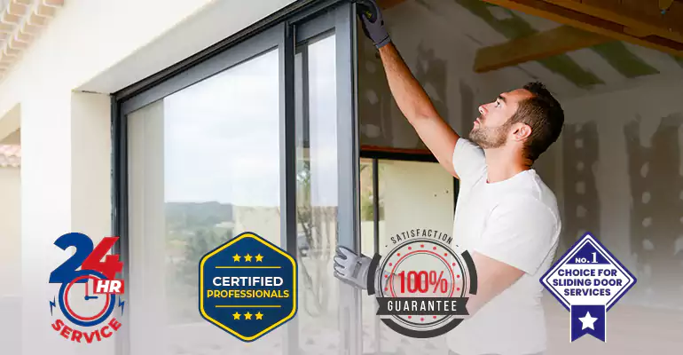 Sliding Glass Door Track Repair Service in Tamarac