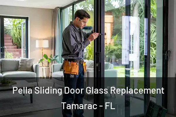 Pella Sliding Door Glass Replacement Tamarac - FL